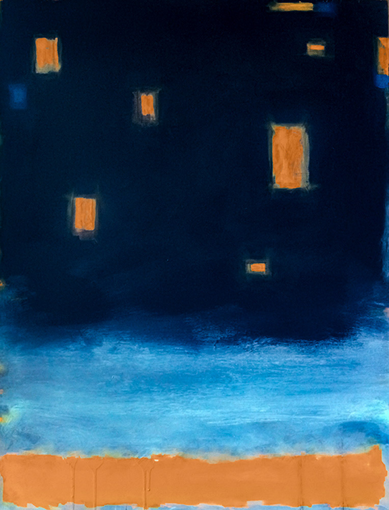 The Night We Left Venus - 24” x 31.5” (Sold)