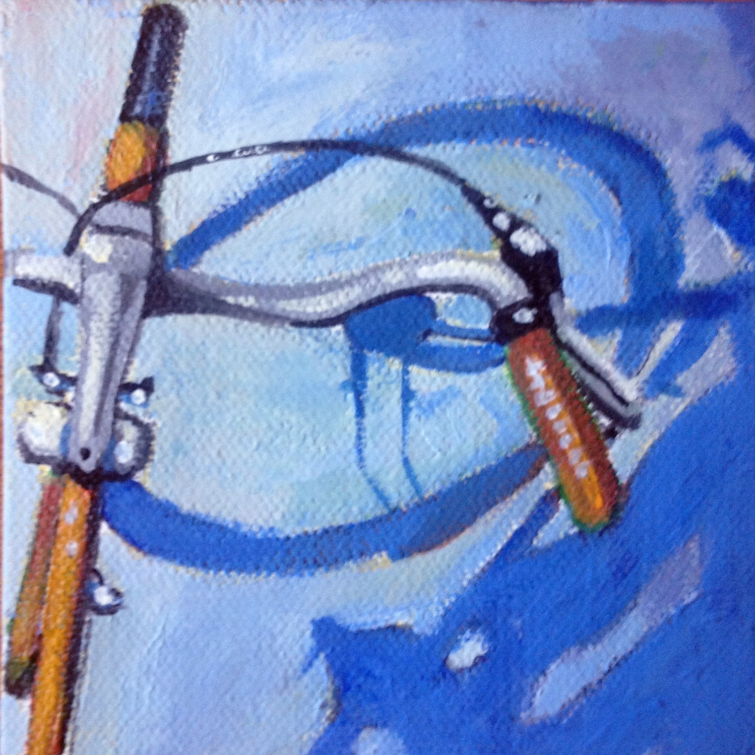 Bike 8 - 6" x 6" (Sold)