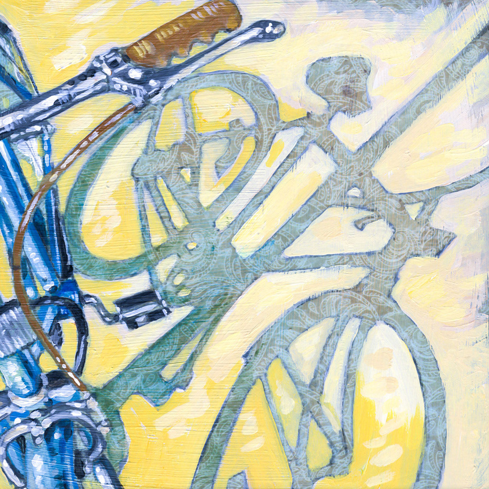Bike 1 - 6" x 6" (Sold)
