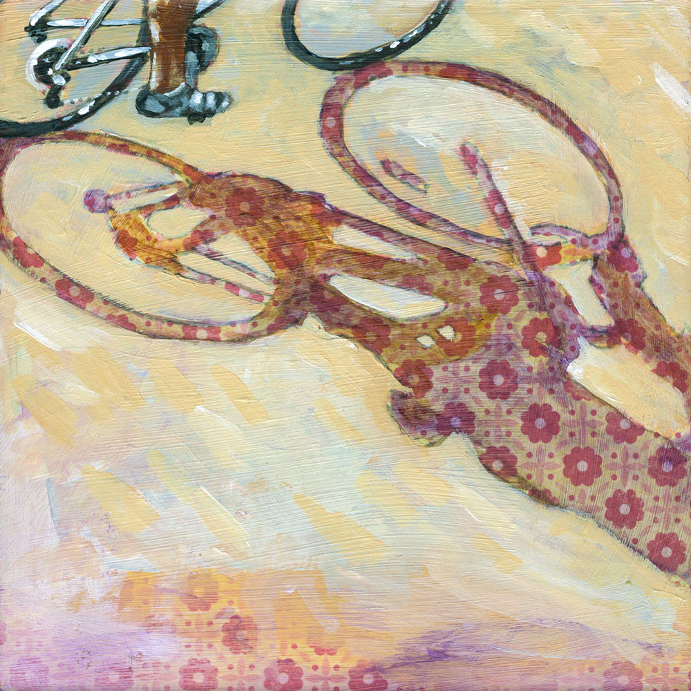 Bike 3 - 6" x 6" (Sold)