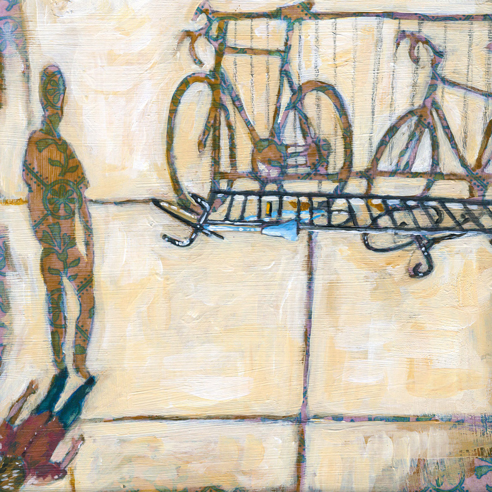 Bike 2 - 6" x 6" (Sold)