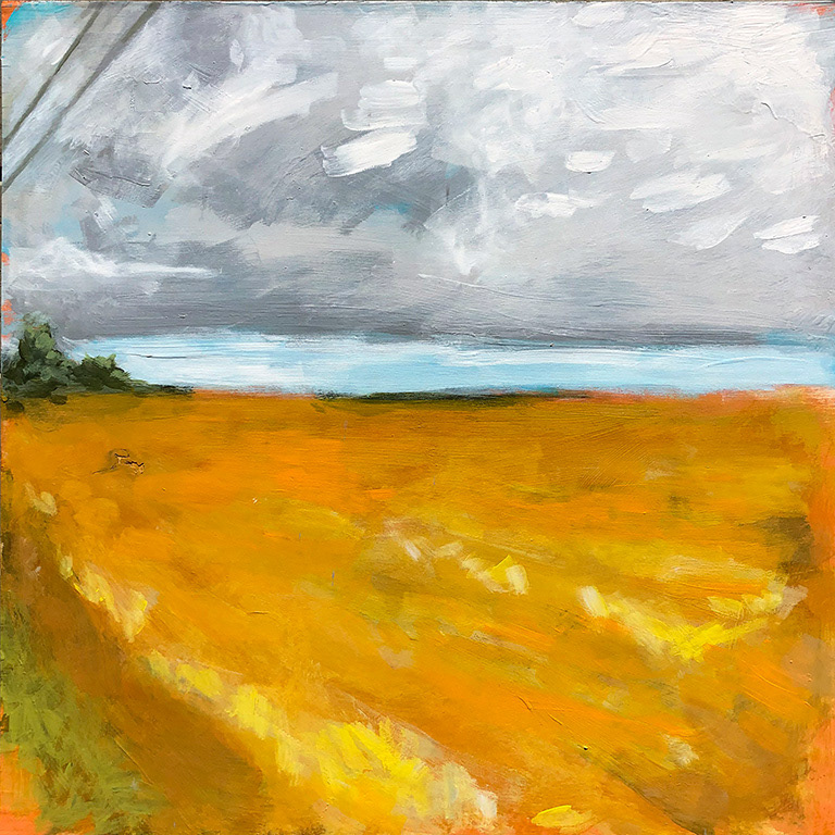 Route 40 NJ - 24" x 24" - Acrylic on Birch Panel ($1500)