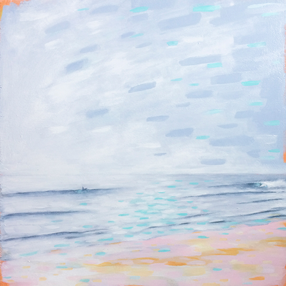 Strathmere NJ - 24" x 24" - Acrylic on Birch Panel ($1200)