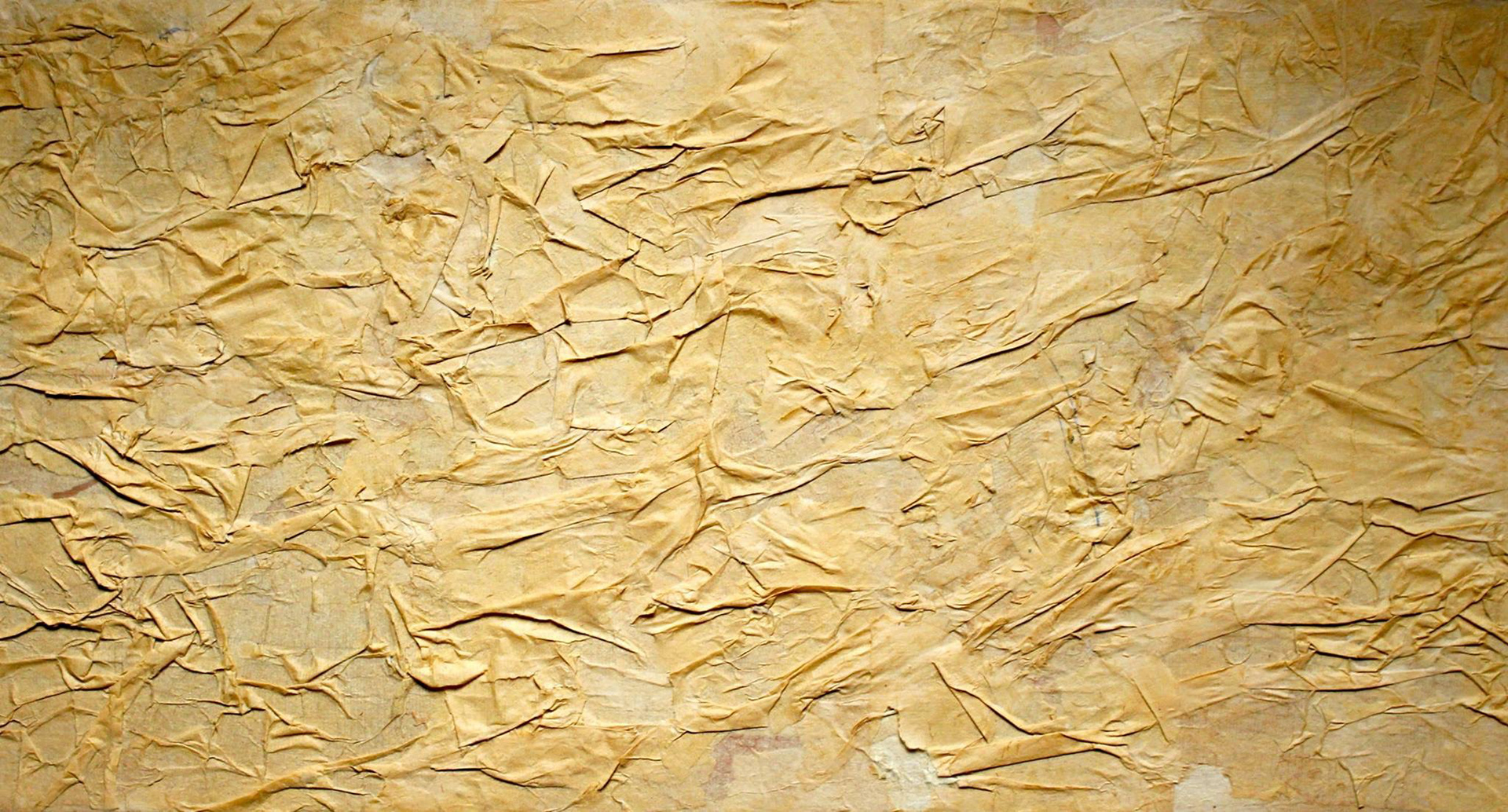 Collage pariétal - 2014 - Papier chinois marouflé sur planche.