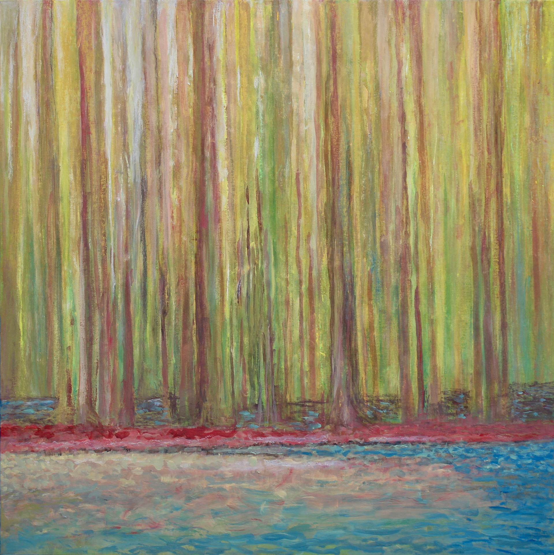 Automne - 2018 - Acrylique sur lin marouflé.