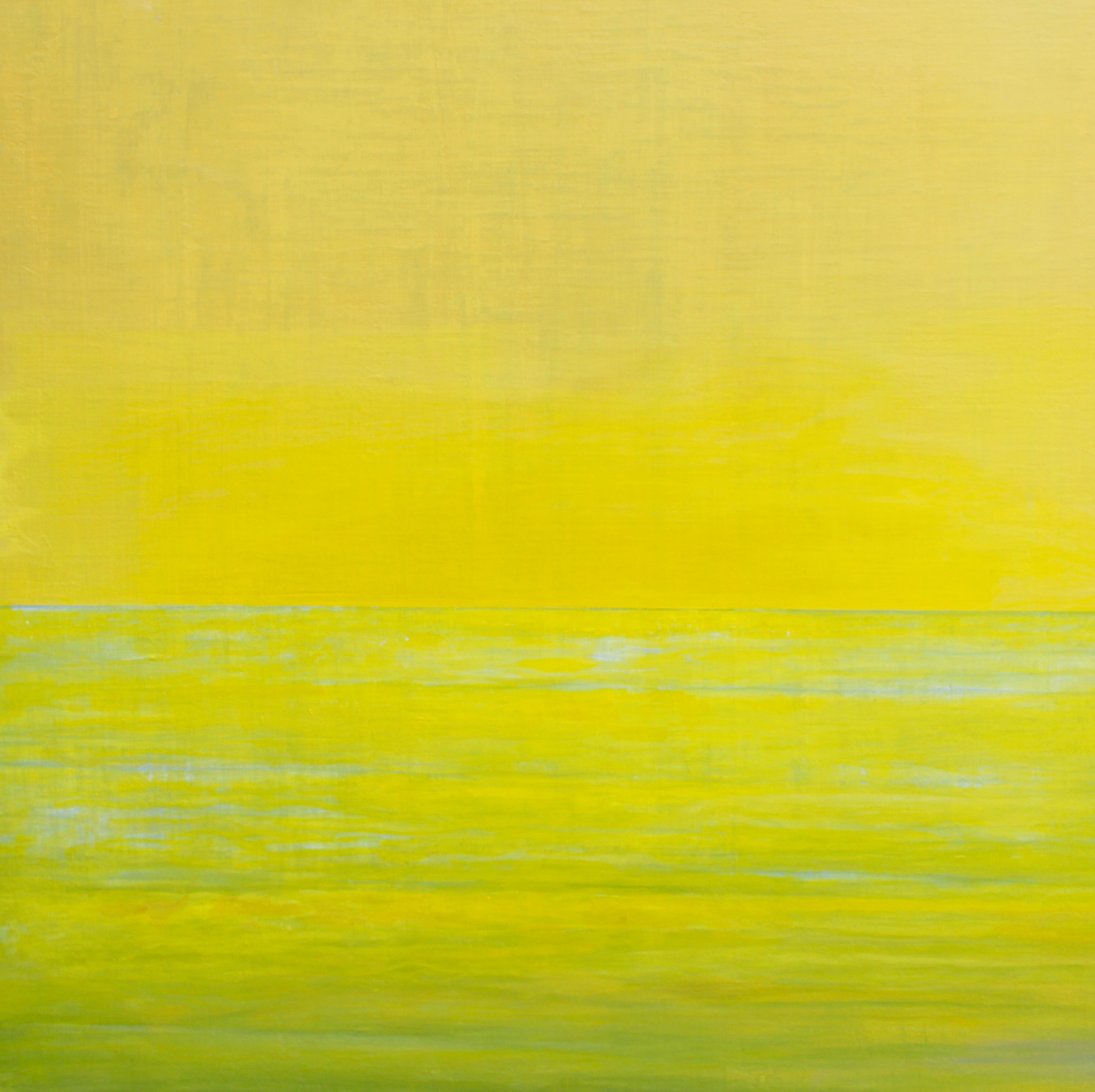 Le calme - 2019 - Acrylique sur lin marouflé