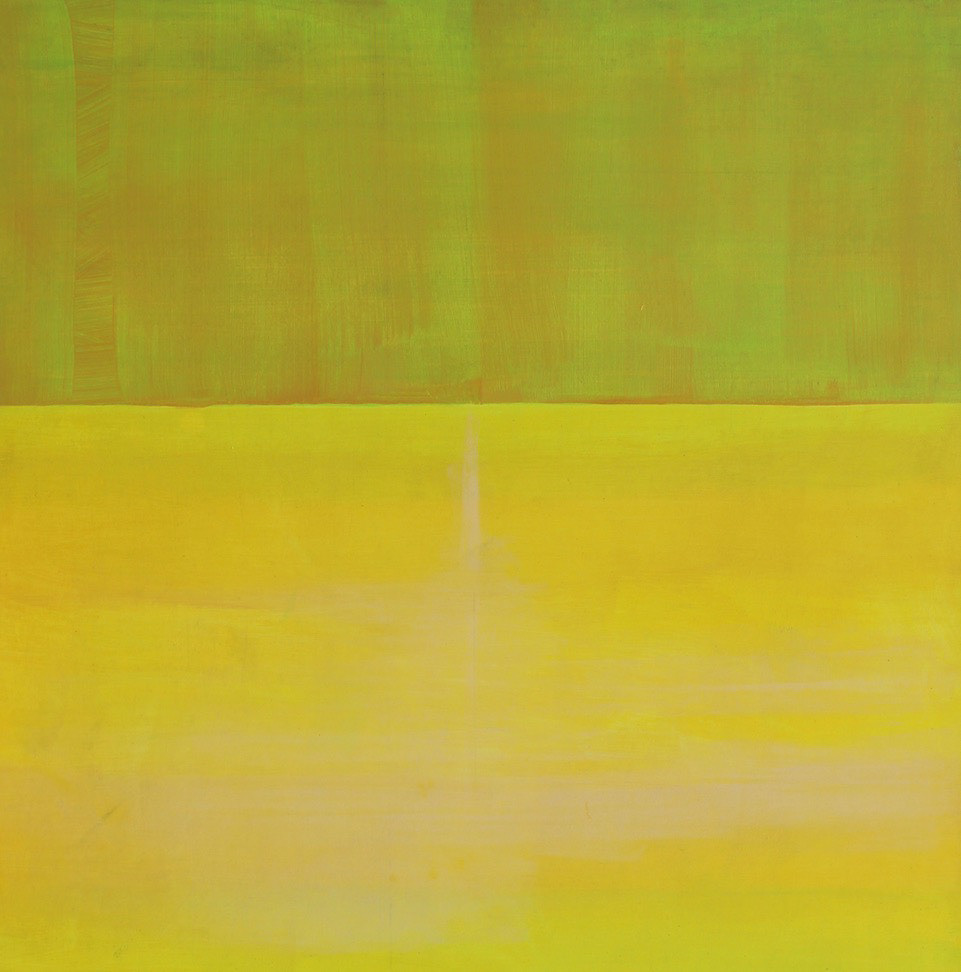 Sans titre - 2015 - Acrylique sur lin marouflé.