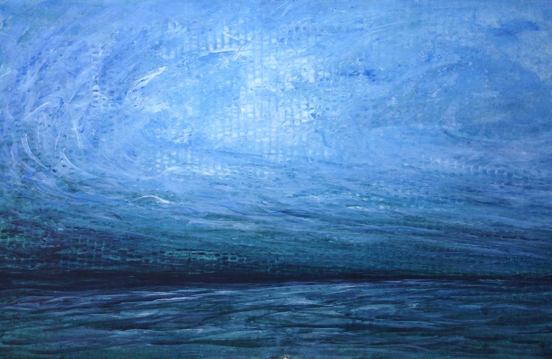 Marine - 2005 - Acrylique sur carton.