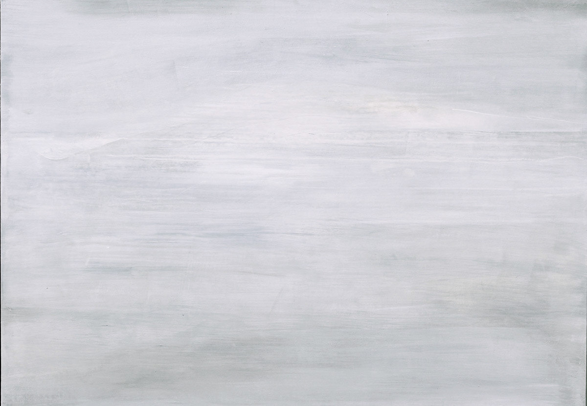 Territoire du vide - 2013 - Acrylique et craie sur lin marouflé.