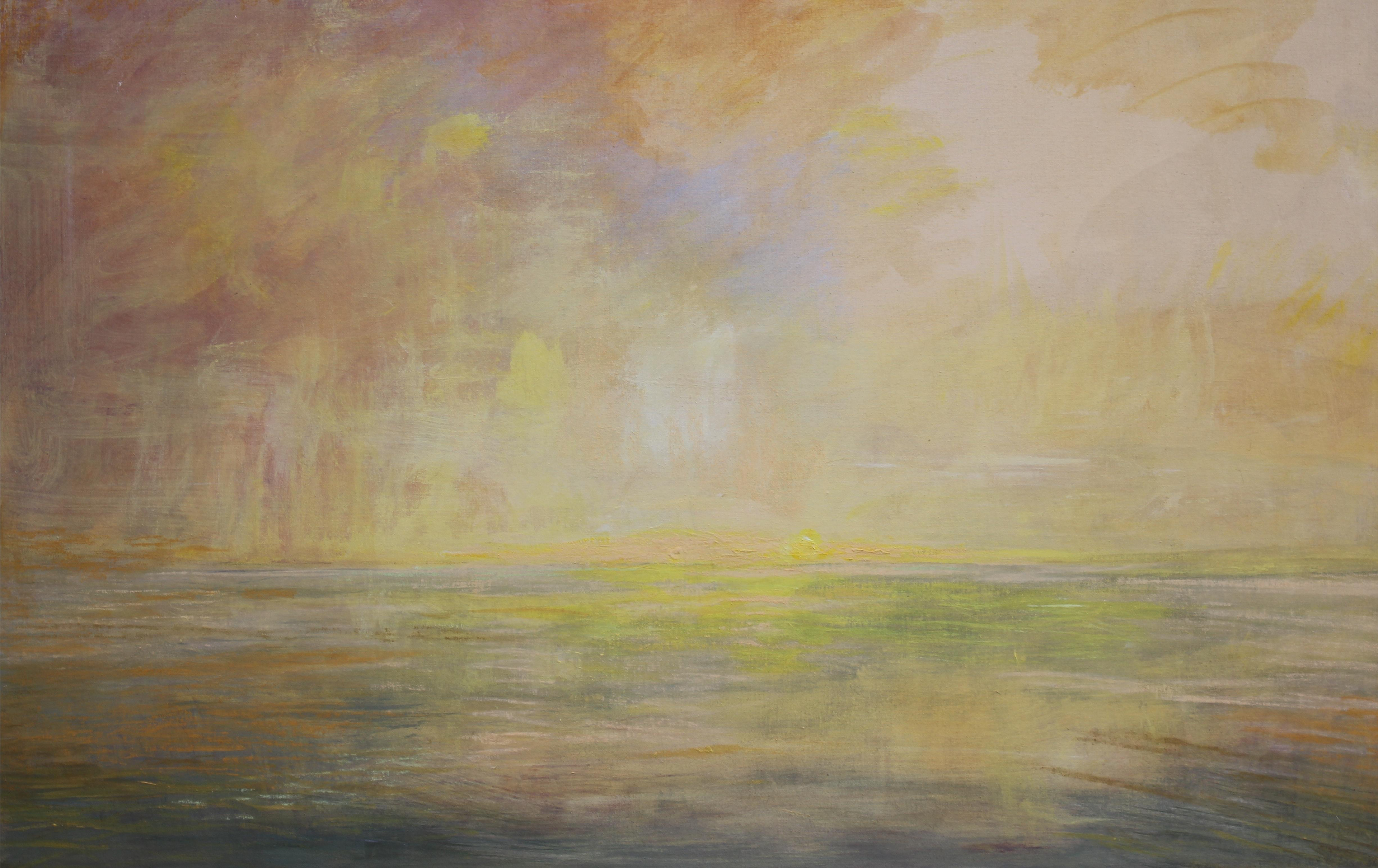 Marine - 2017 - Acrylique sur lin marouflé.