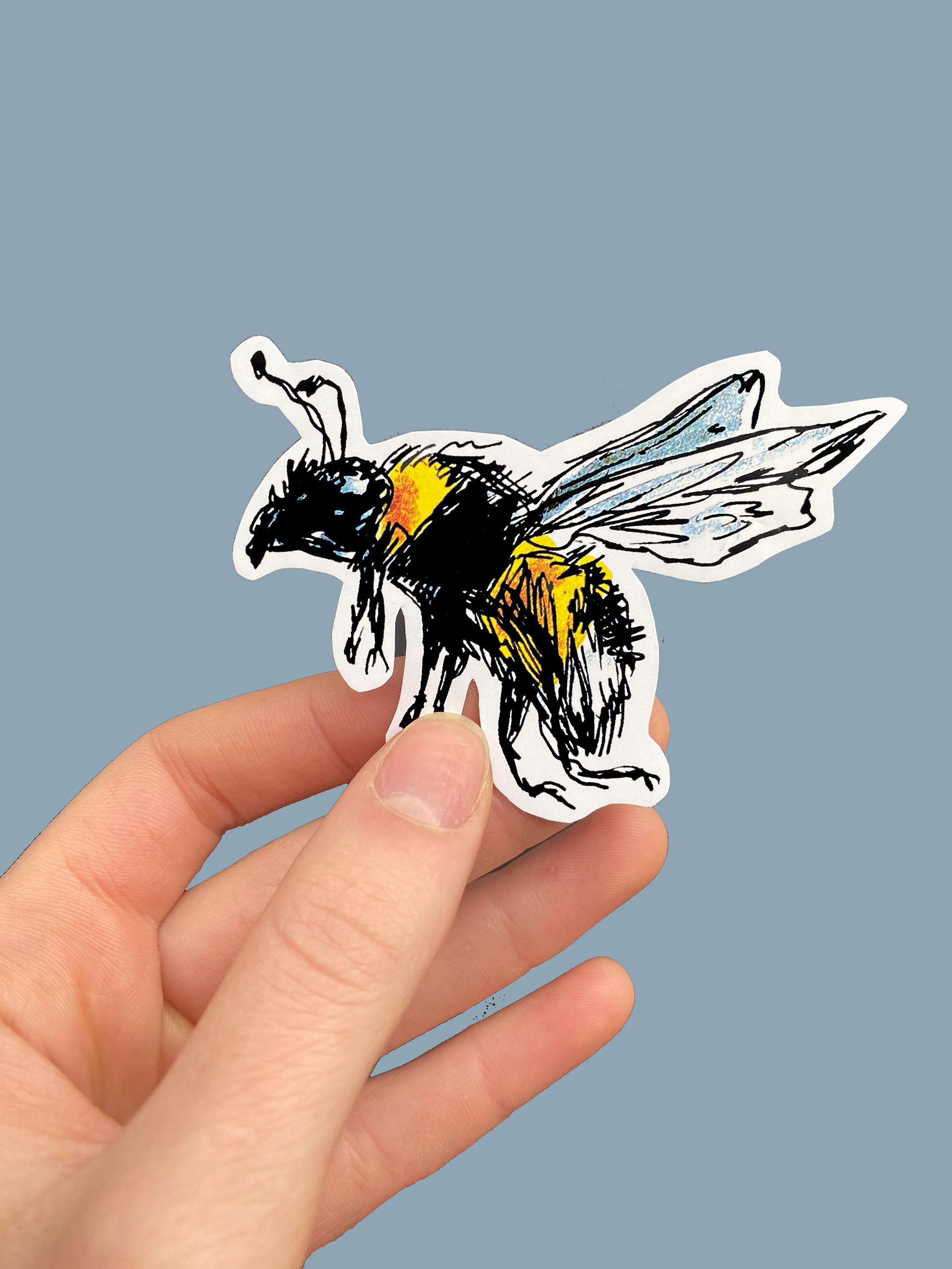 Bij sticker (2023)