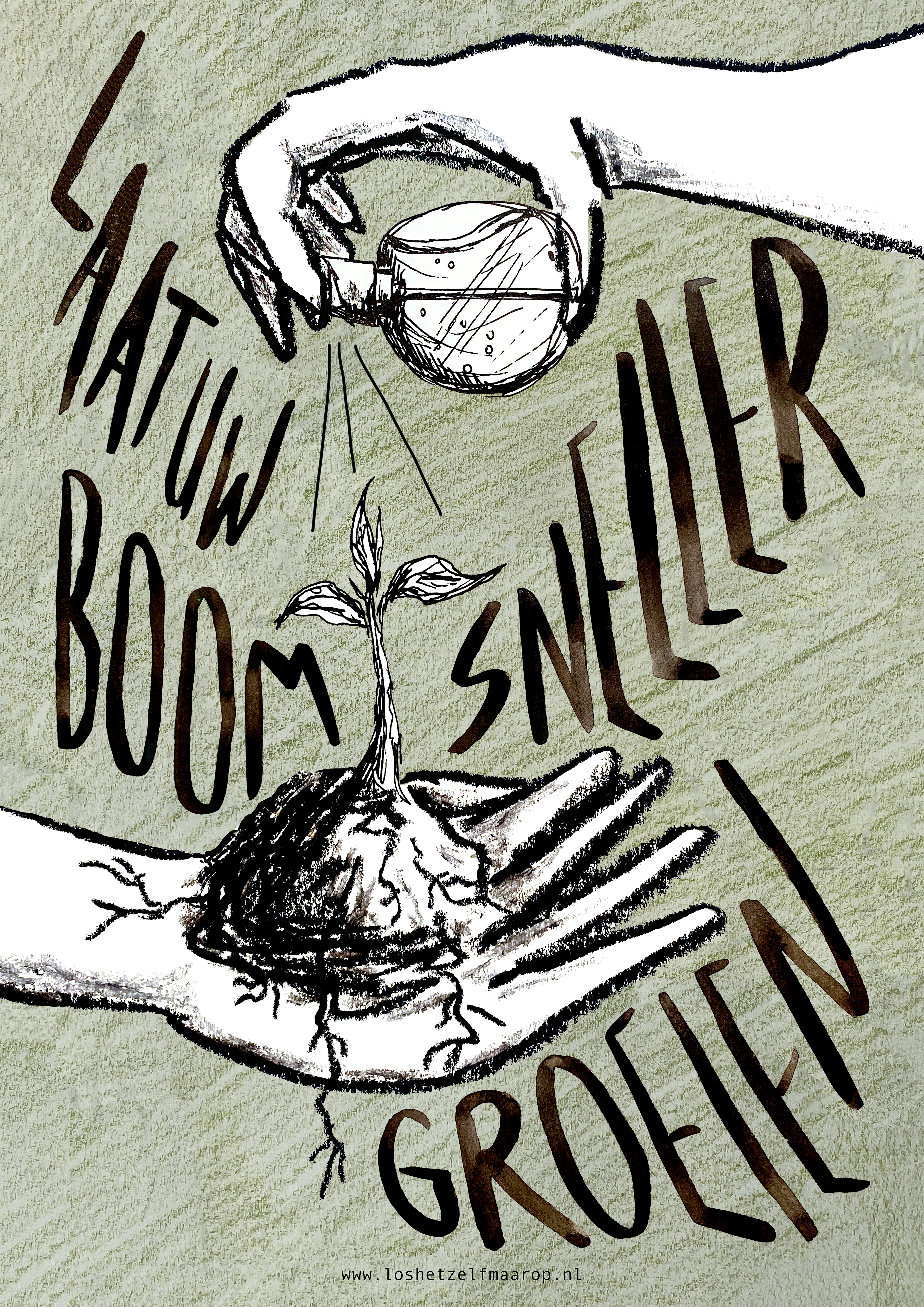 Poster houtproductie