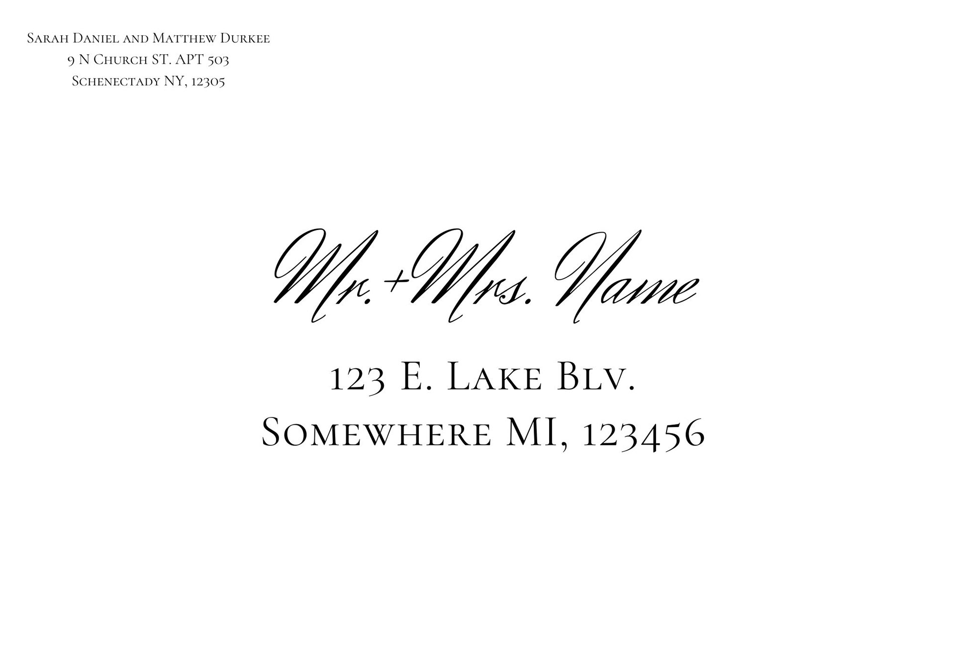 Envelope Design