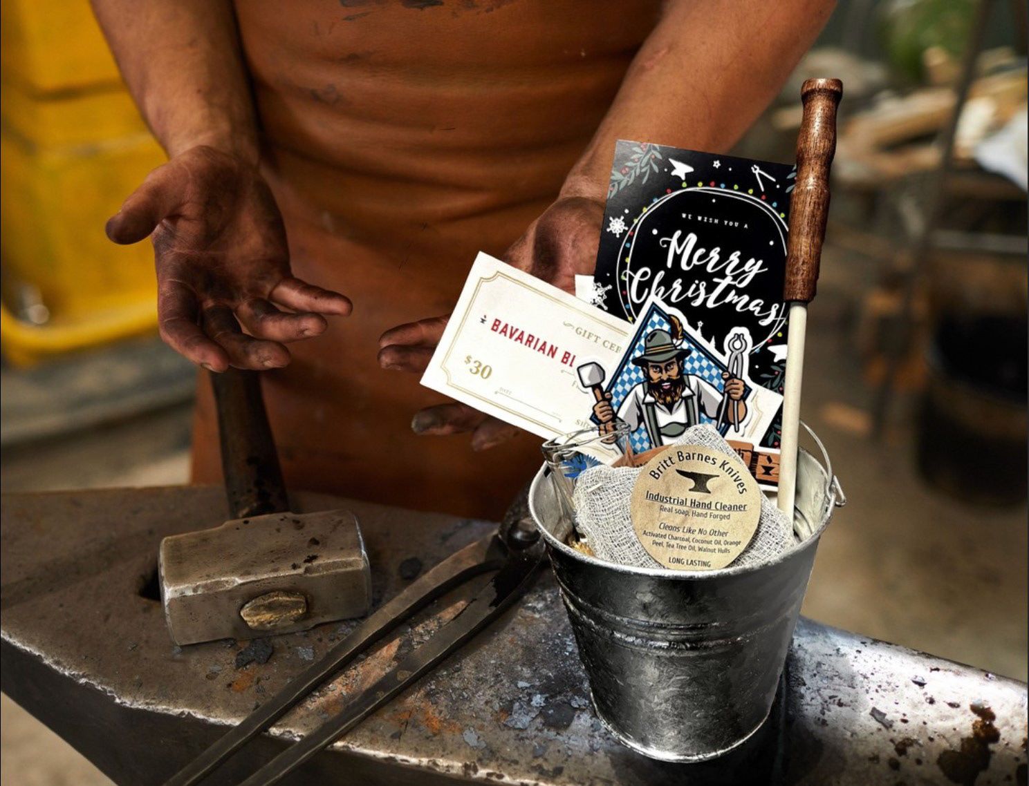 Holiday Bundle Bucket Advertisement