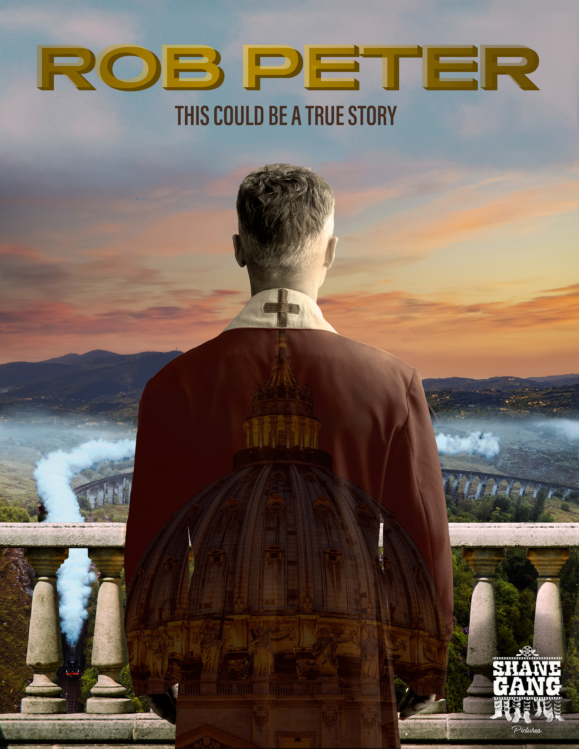 Rob Peter Script Cover- Designed in Photoshop