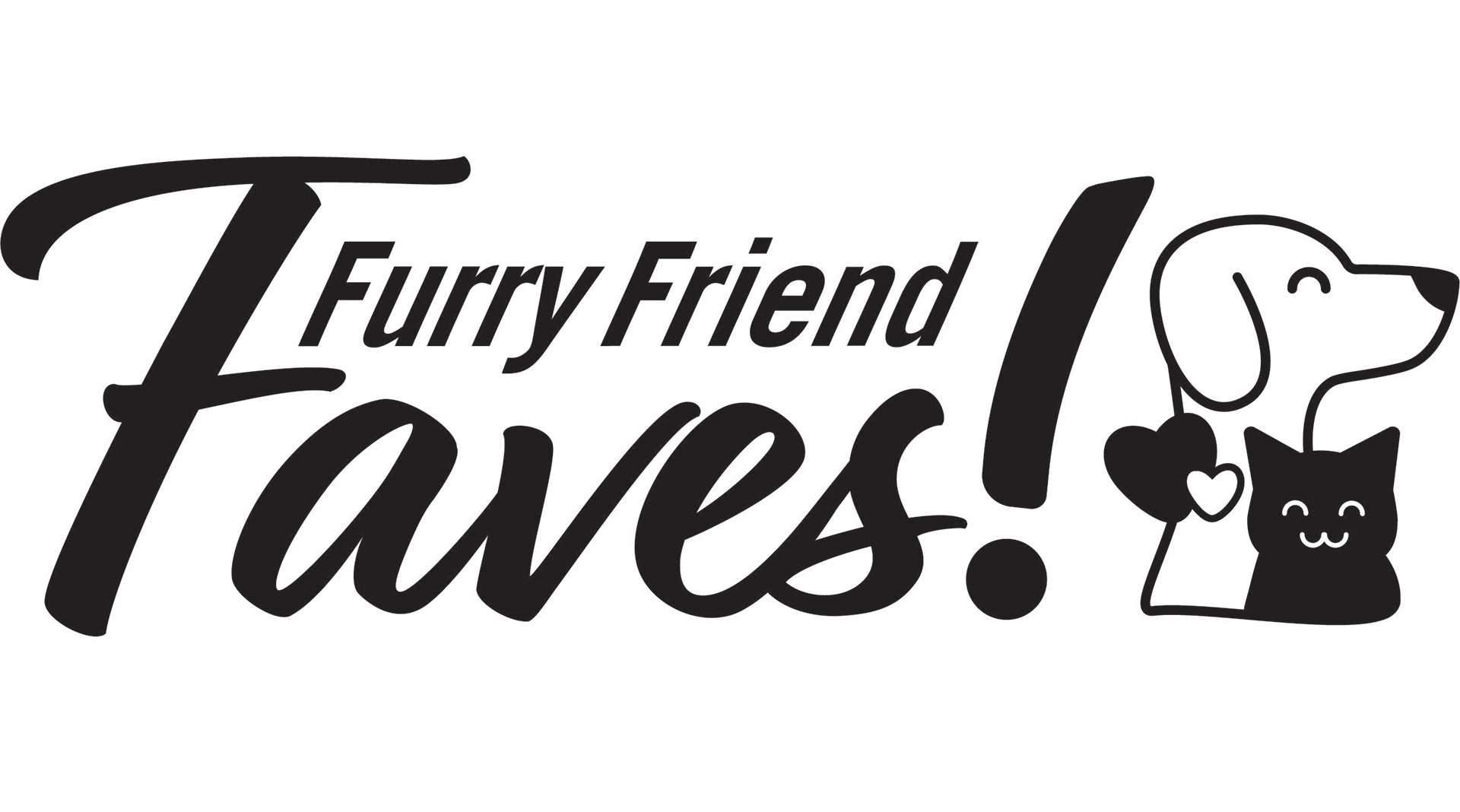 Furry Friend Faves Logo- Made with Adobe Illustrator