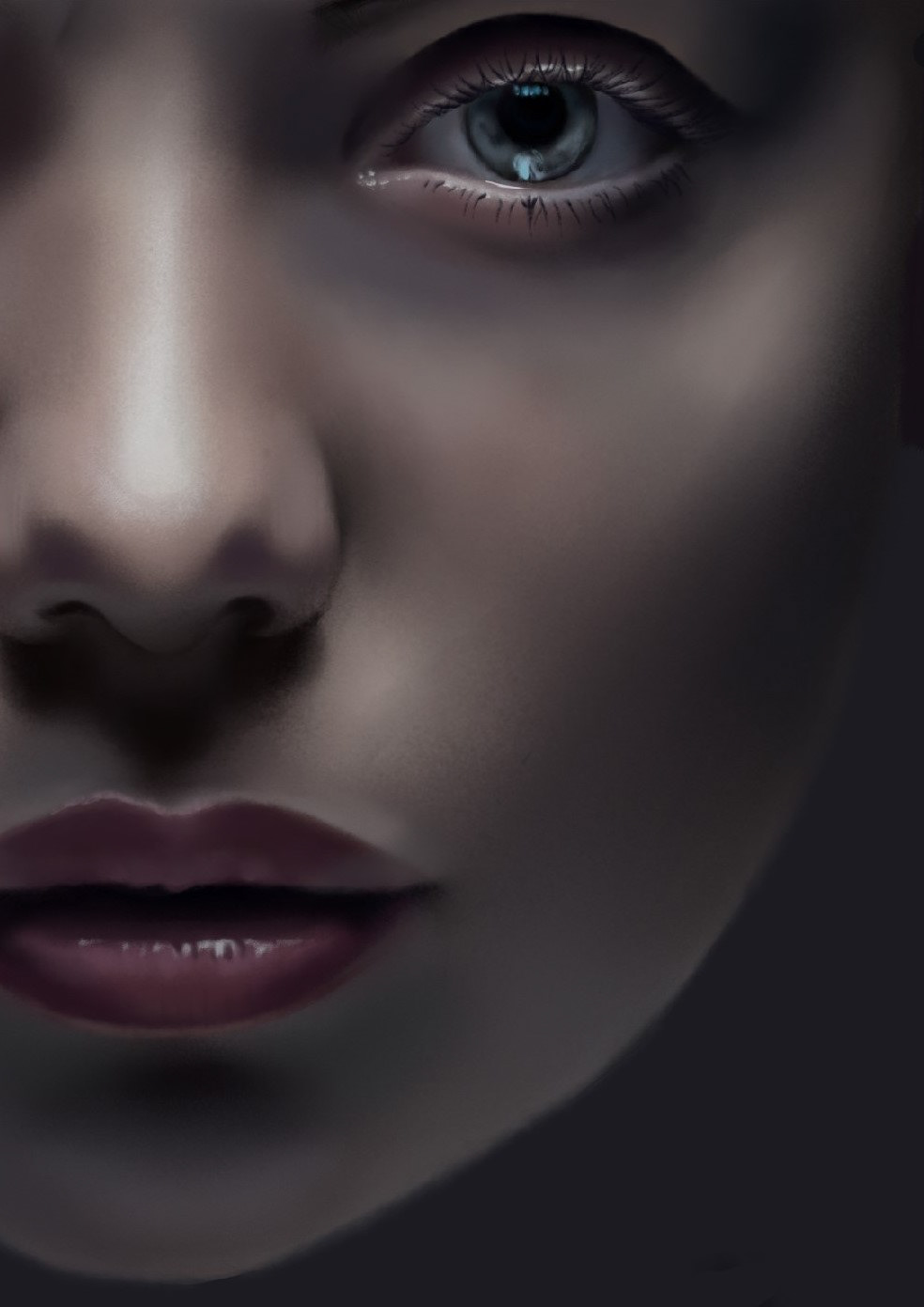 Porcelain Girl- Digital Painting 