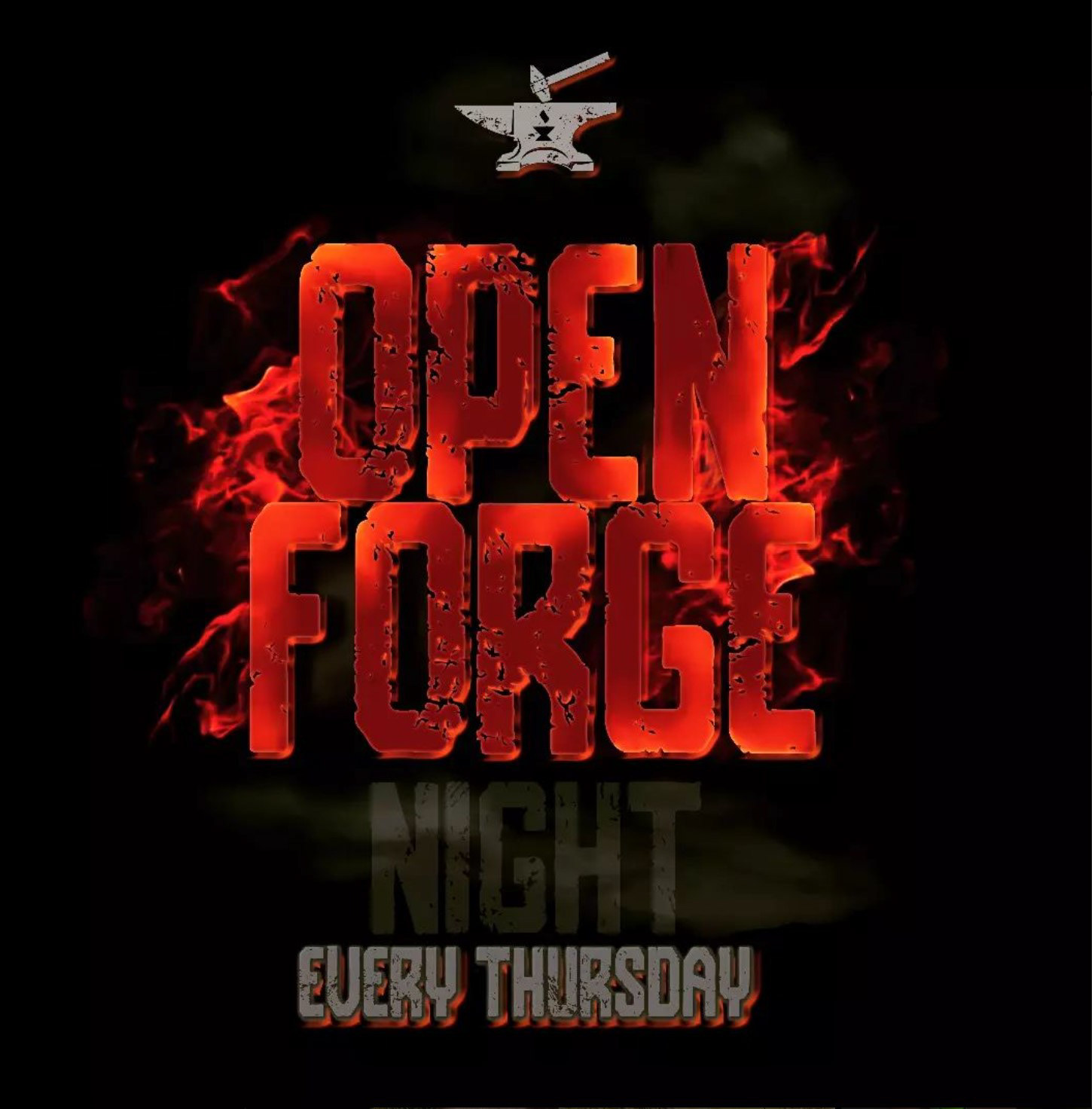 Open Forge Night Poster