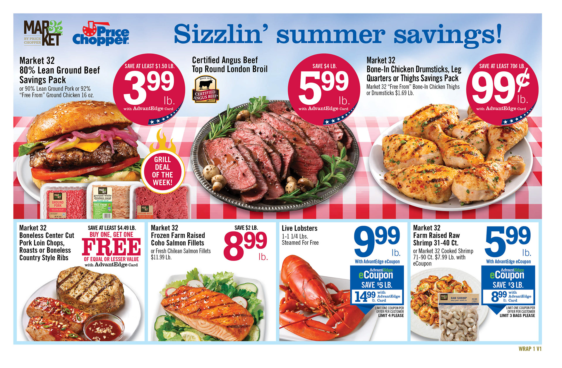 Summer Meat Picnic Wrap Cover 2026