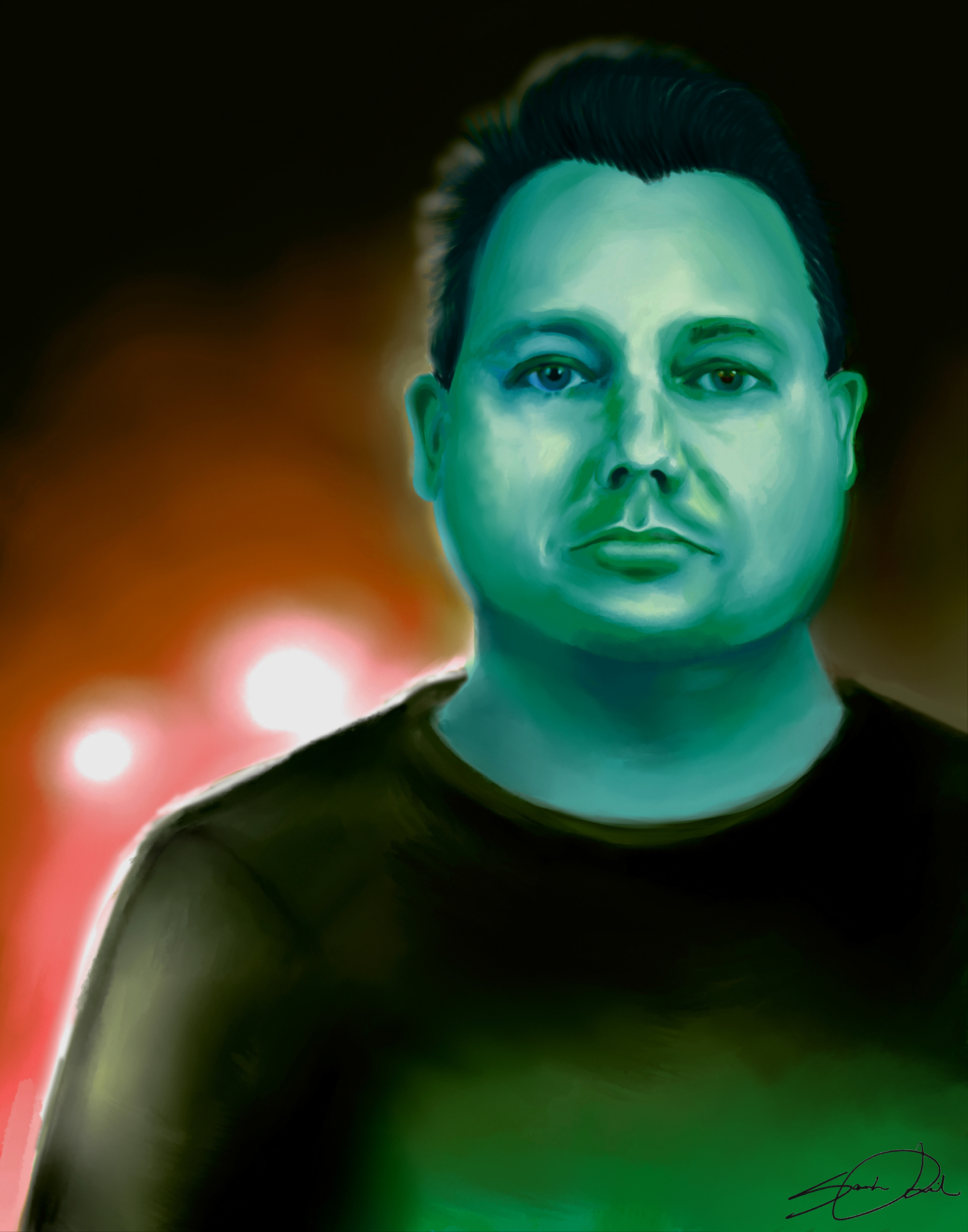 Sirens- Digital Paintng