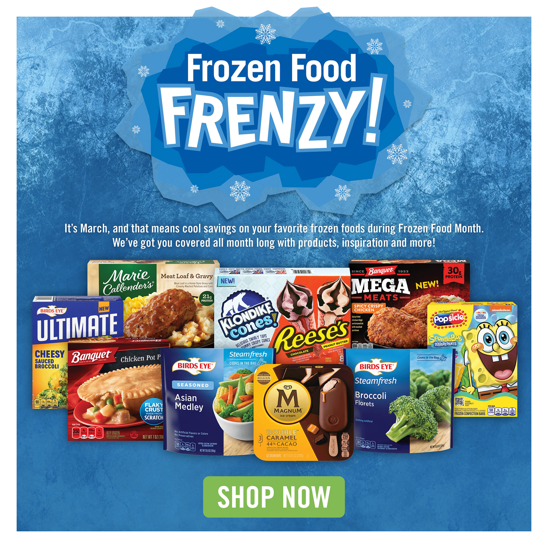 Frozen Food Frenzy Flipp Flyer