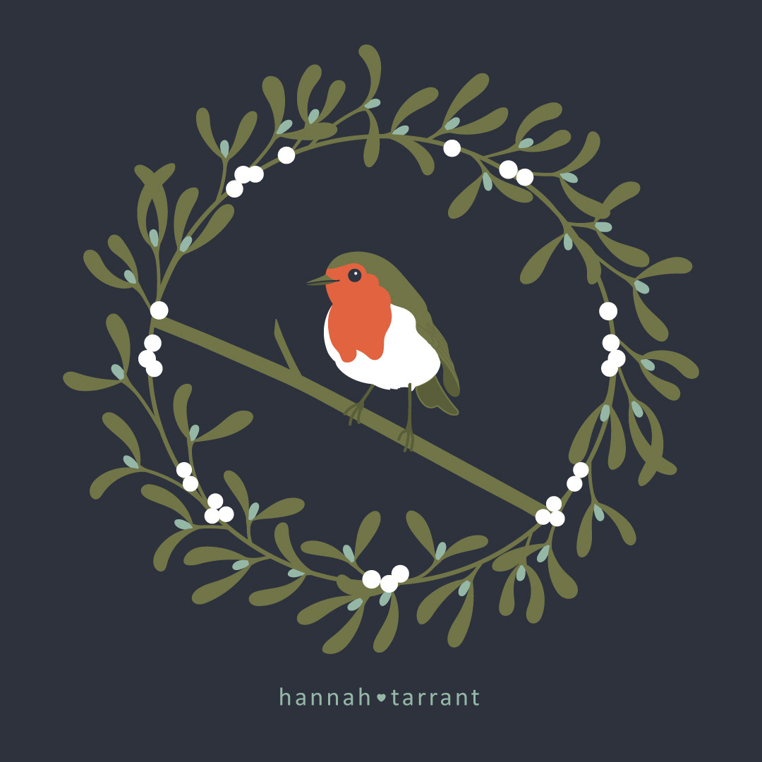 Robin & Mistletoe - Hero Illustration