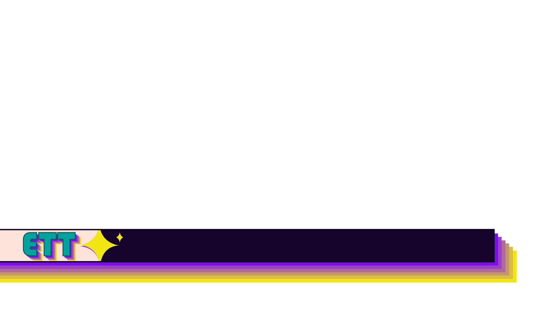 Lower third graphic