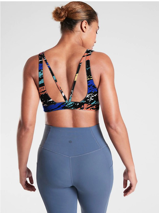 Sports bra back view