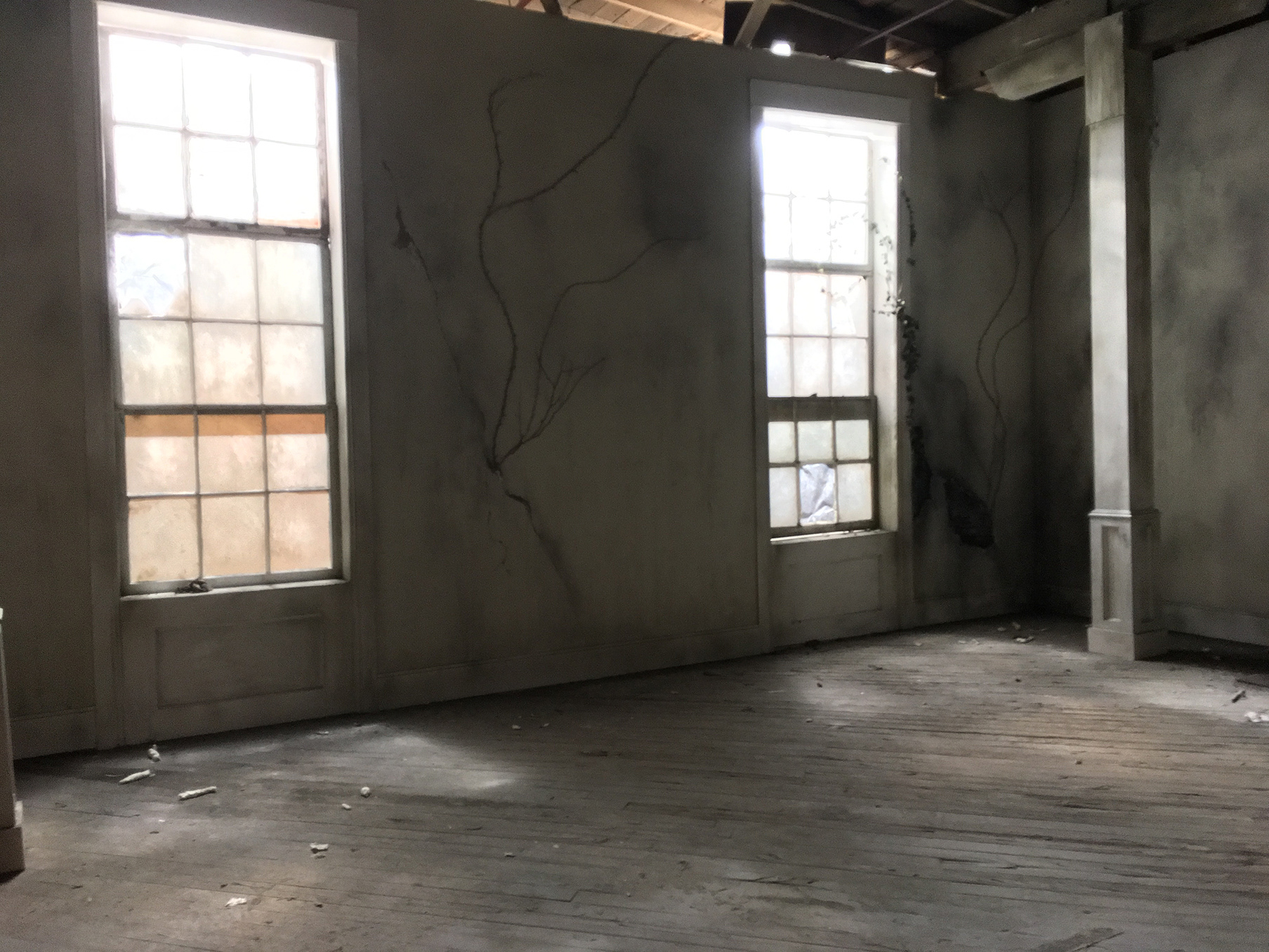 "The West Parlor" set, built as a multi-use permanent filming location in Nashville, TN