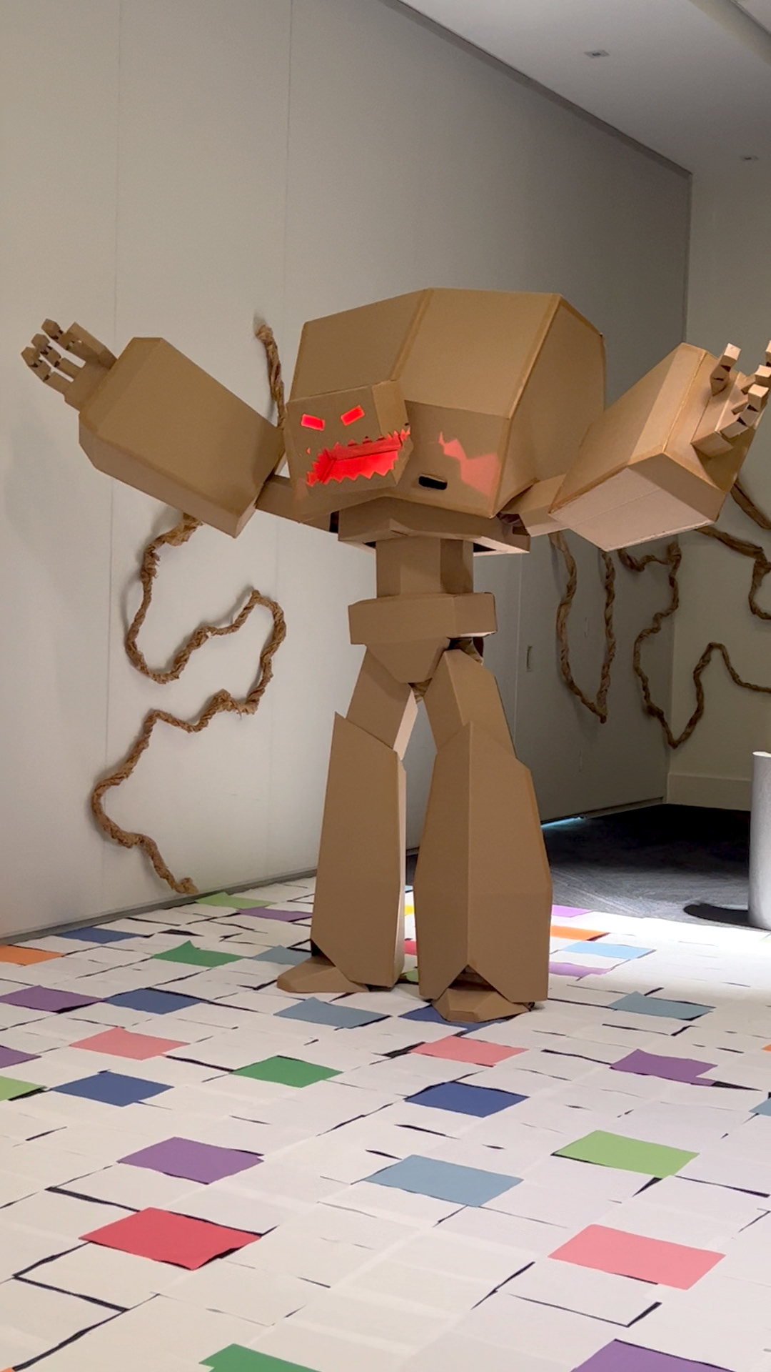 Box Man costume
