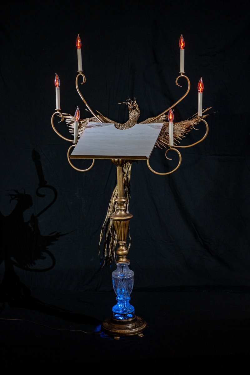 "Wizarding World of Ballroom" podium prop