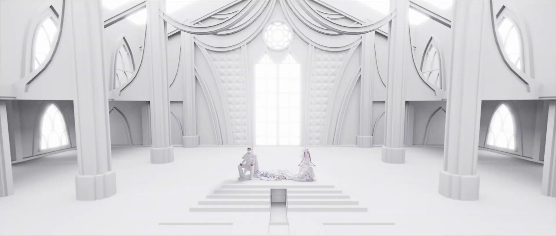 Digital set design and compositing
