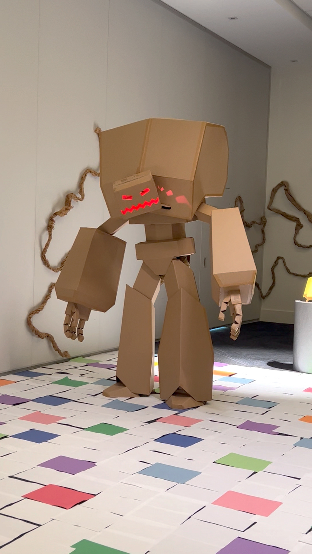 Box Man costume
