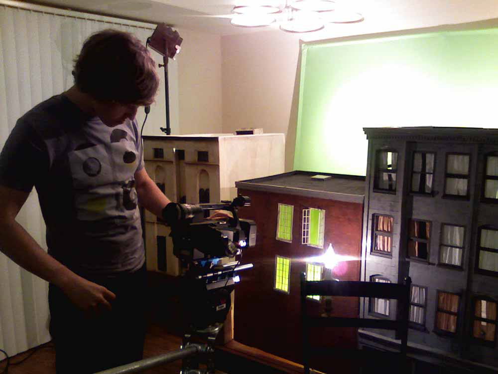 "5th Grade Art" promotinonal video, 1/12 scale filming miniatures
