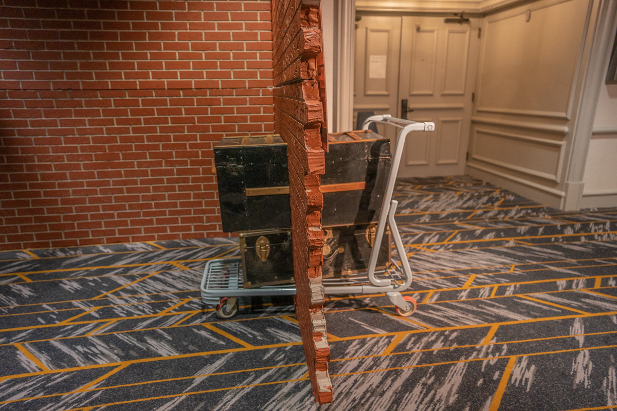 "Wizarding World of Ballroom" ballroom dance competition entrance scenic props