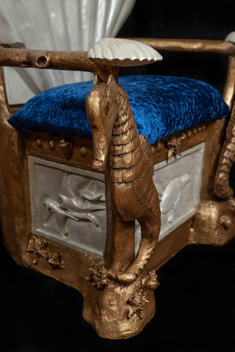 "Journey to Atlantis" ballroom dance competition stage prop