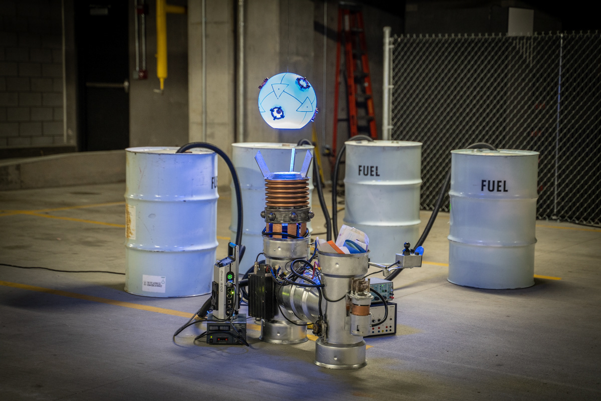Time machine prop