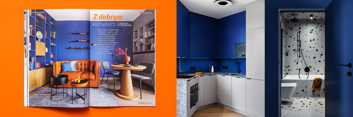 fotografia nieruchomości / publikacja sesji zdjęciowej w magazyni / fotograf architektury i wnętrz w Krakowie / Polska