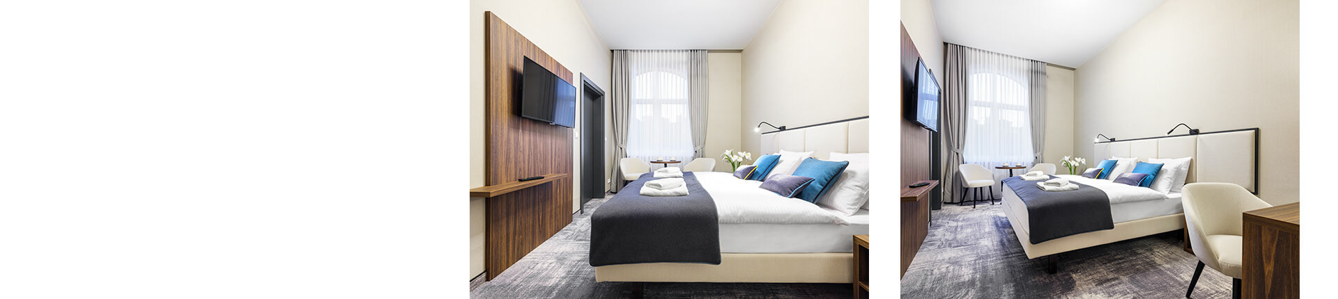 nowy hotel w Krakowie - zdjęcia wnętrz od fotografa