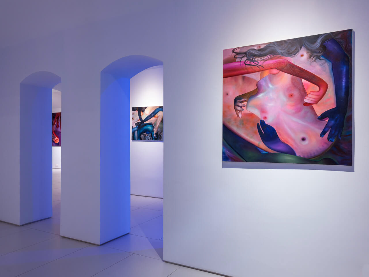 wystawa Pauliny Stasik "Skończone całości" w Shefter Gallery w Krakowie