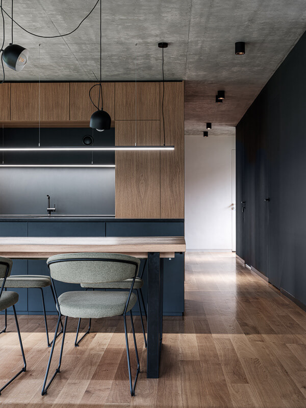 kuchnia / Dom pod Krakowem - sesja dla architektów z Kropka Studio