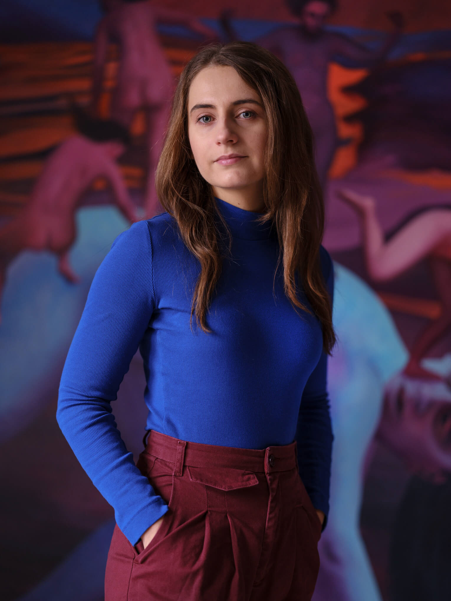 Paulina Stasik w swojej pracowni