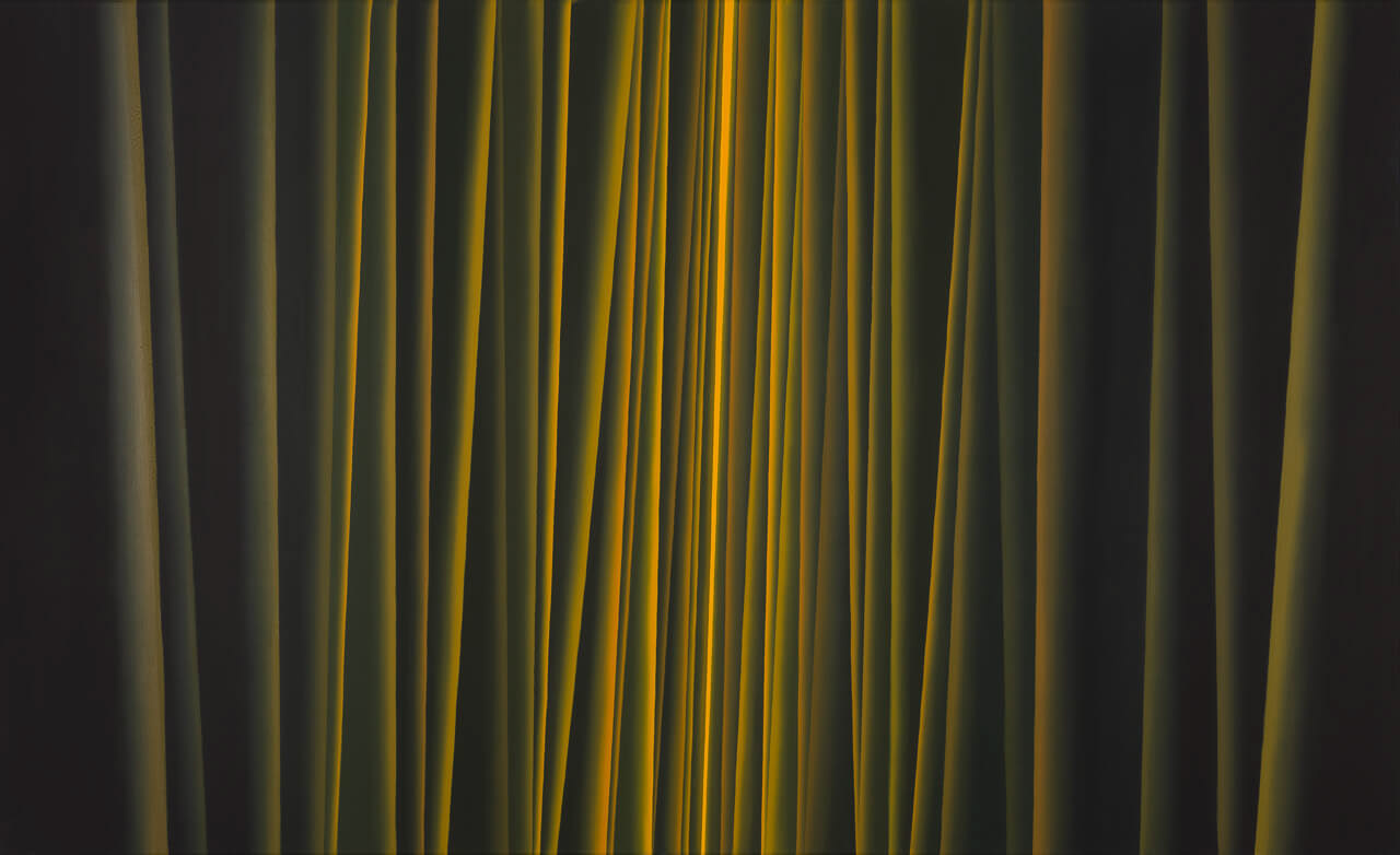 Juliusz Kosin "Szpaler" / 2020, 110 x 180 cm, olej na płótnie