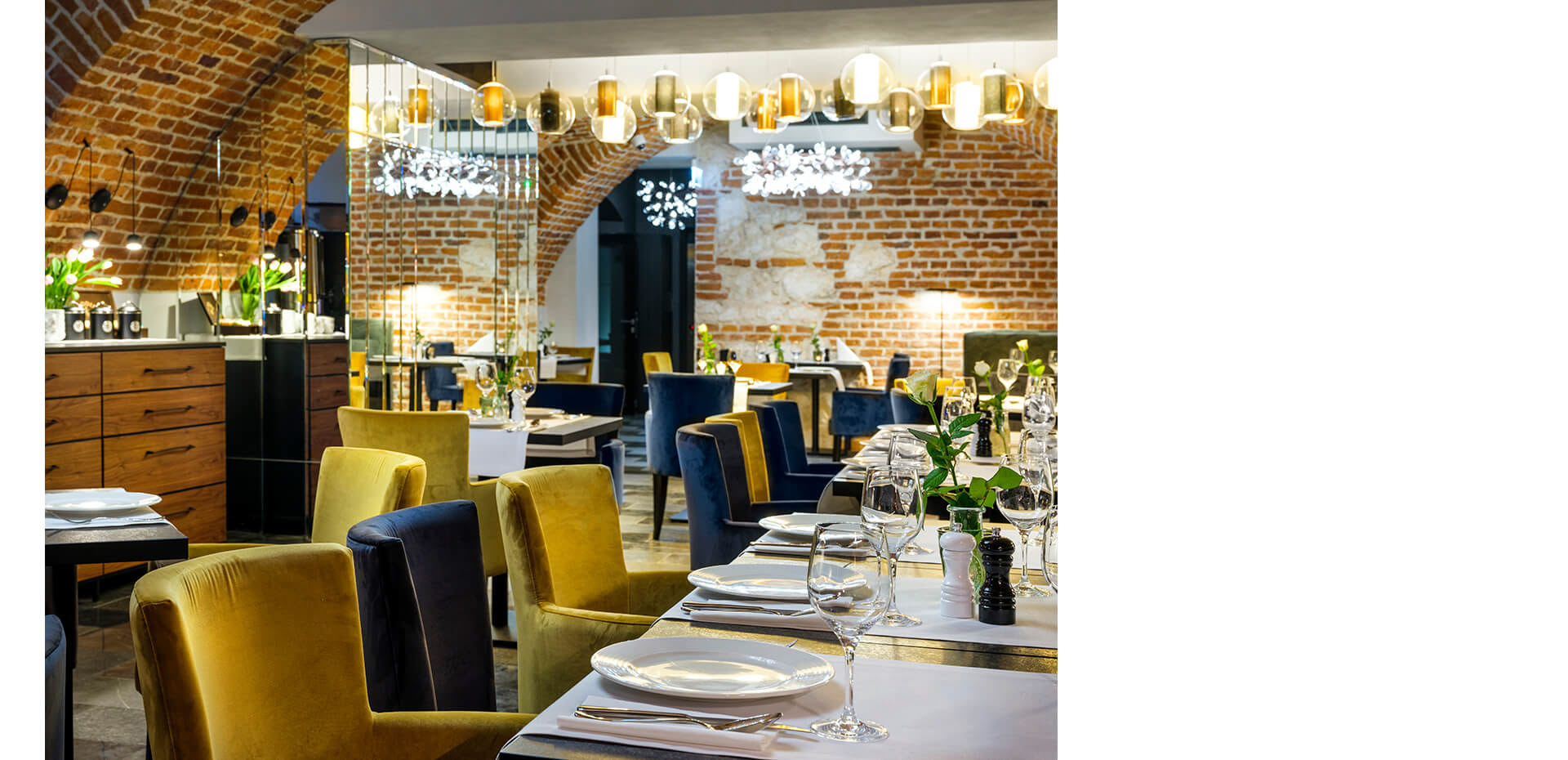 wnętrza restauracji / kompleksowa obsługa foto dla HORECA