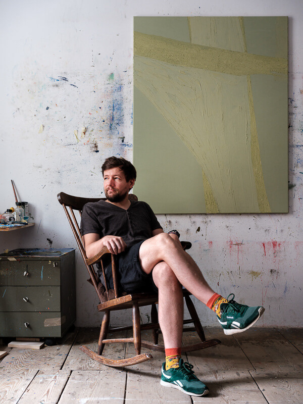 Juliusz Kosin w pracowni