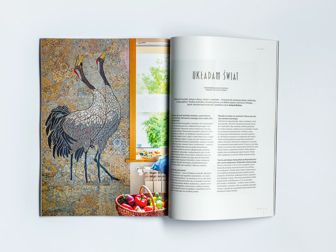 kuchnia - publikacja w magazynie LAVIE