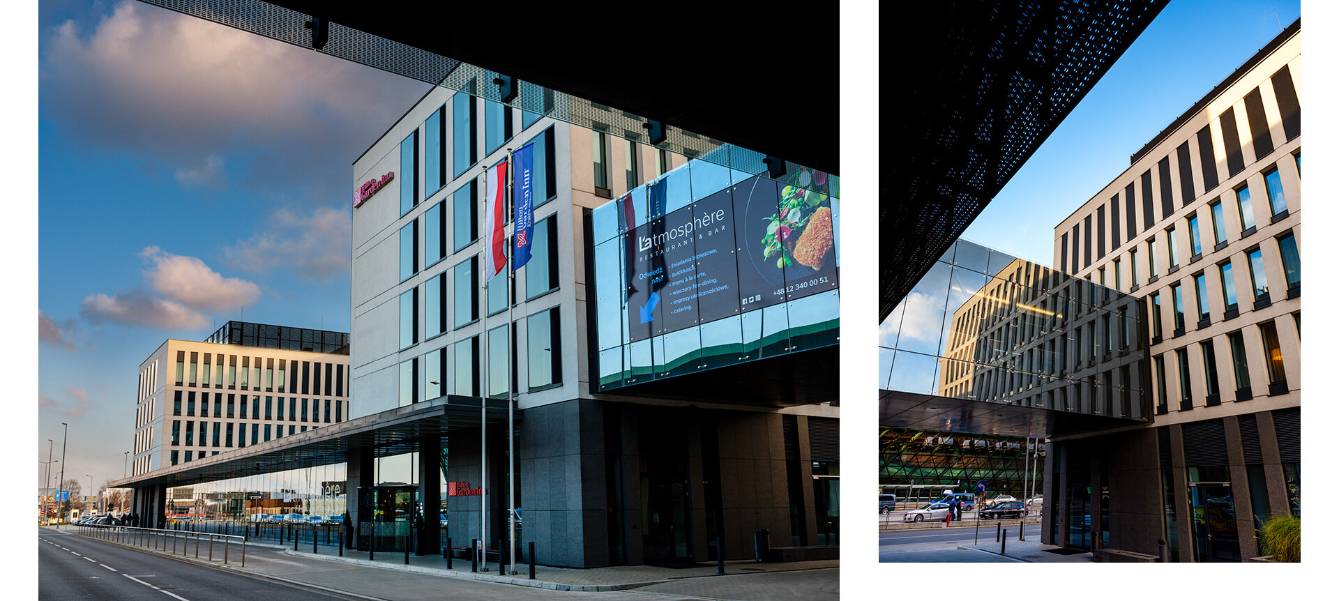 fotograf architektury - hotel HGI Airport Kraków Balice