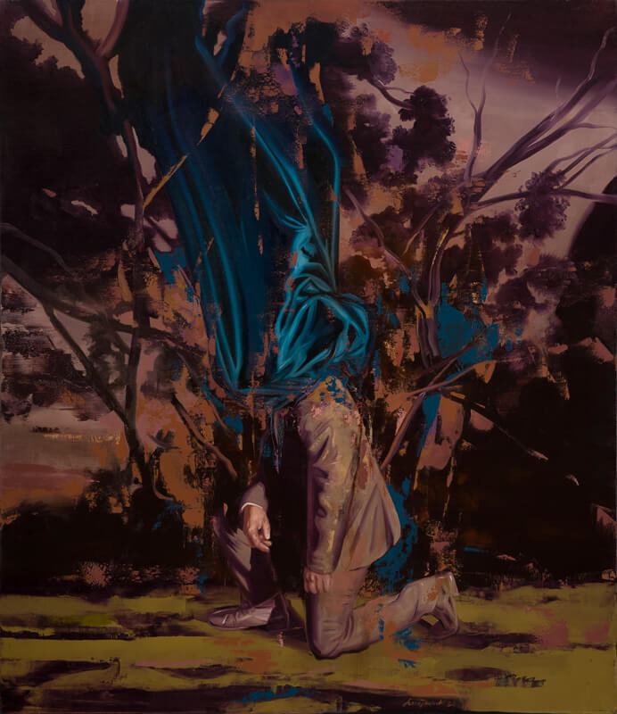 Jan Szczepkowski "Quiet Place" / 2020, 150 x 130 cm, oil on canvas