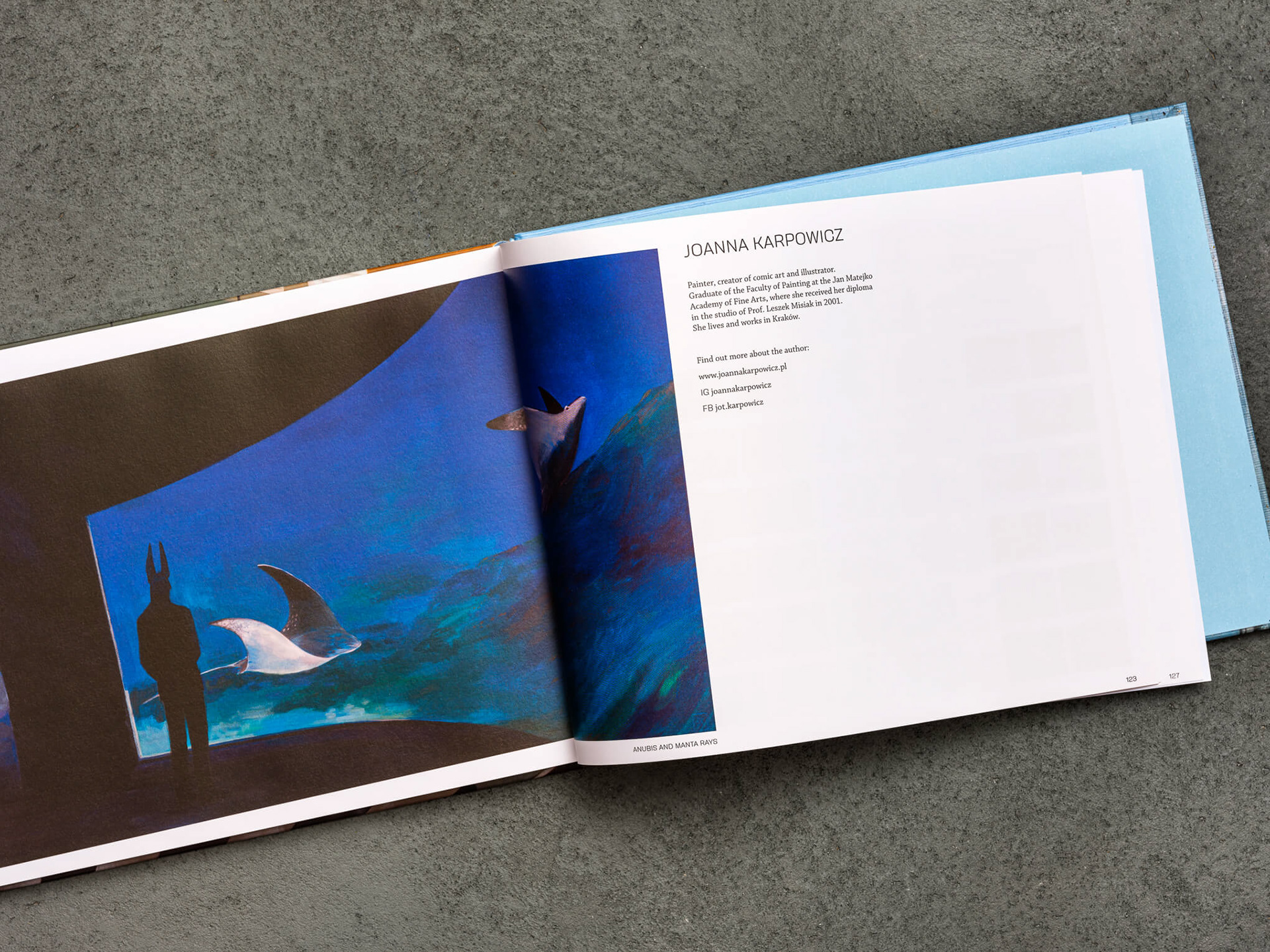 Joanna Karpowicz "Anubis. Thin Places" / wydawnictwo Timof Comics Artbook