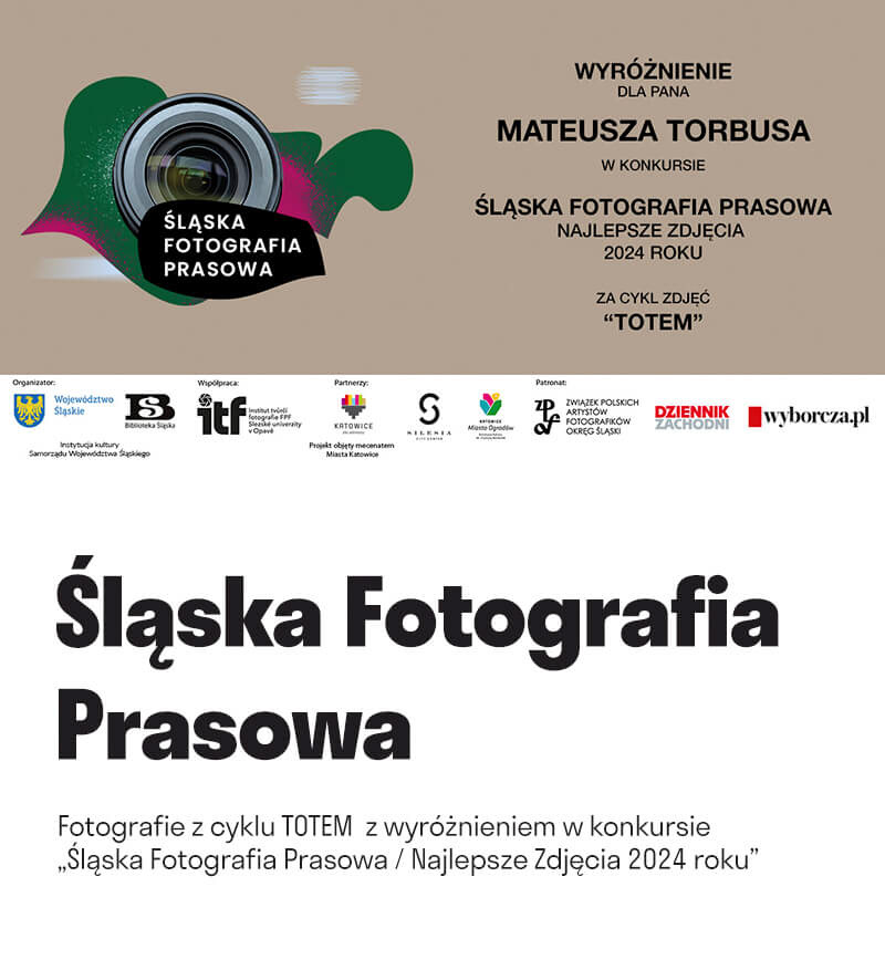 fotograf z wyróżnieniem w konkursie Śląska Fotografia Prasowa